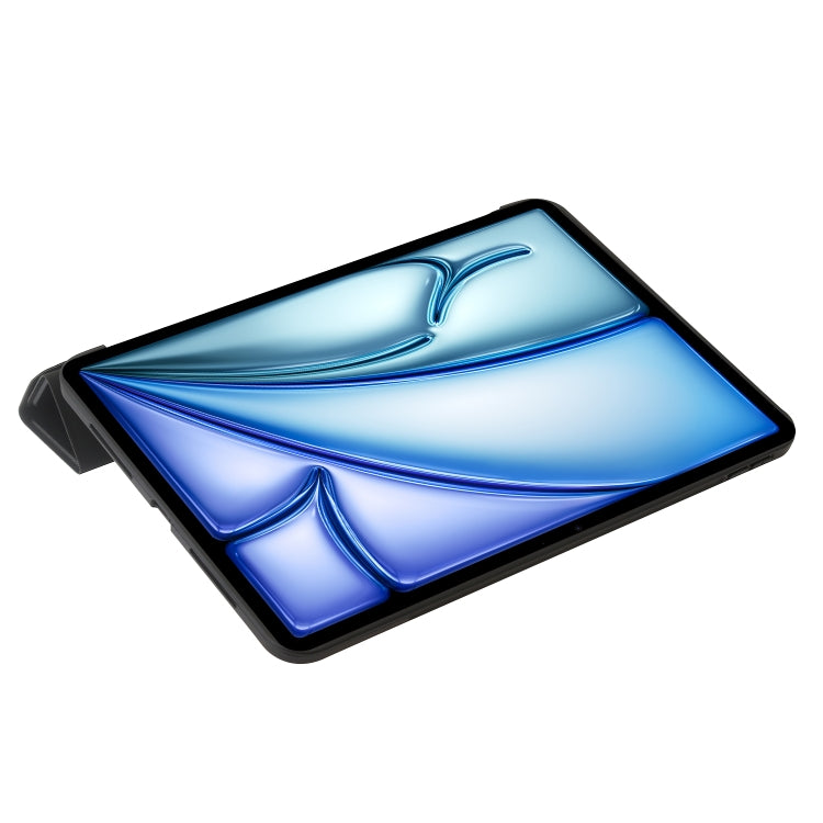 For iPad Air 13 2025 / 2024 TPU Deformation Flip Leather Tablet Case with Holder(Black) - iPad Air 13 2025 / 2024 Cases by PMC TechLife | Online Shopping South Africa | PMC TechLife | Buy Now Pay Later Mobicred