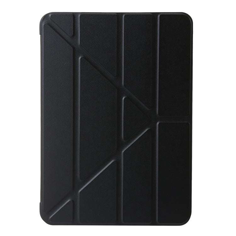 For iPad Pro 11 2024 TPU Deformation Flip Leather Tablet Case with Holder(Black) - iPad Pro 11 2024 Cases by PMC TechLife | Online Shopping South Africa | PMC TechLife | Buy Now Pay Later Mobicred