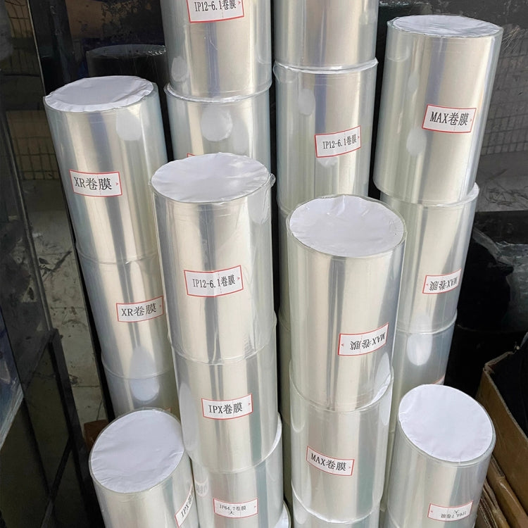 For iPhone 15 / 15 Pro / 13 Pro LCD Transparent Plastic Protection Stickers - Others by PMC TechLife | Online Shopping South Africa | PMC TechLife | Buy Now Pay Later Mobicred