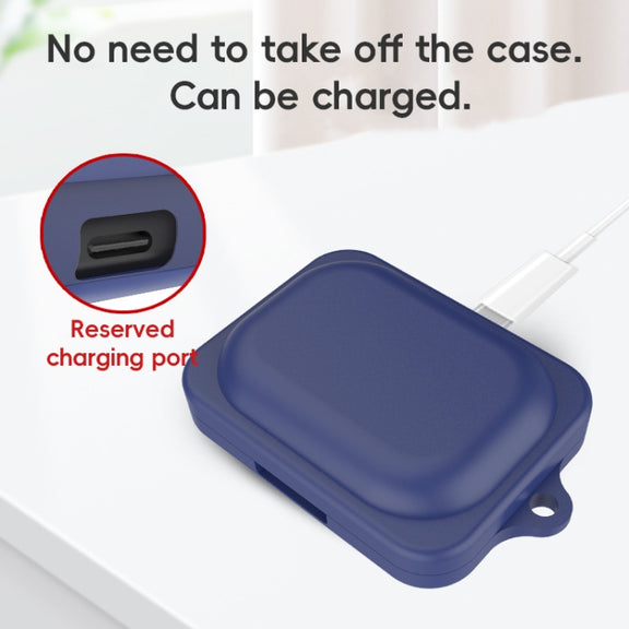 For Nothing Ear a Wireless Earphone Silicone Protective Case(Black)