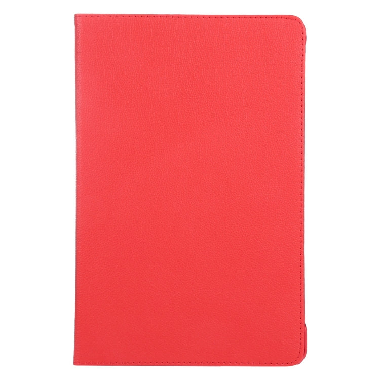 For iPad Pro 13 2024 360 Degree Rotation Litchi Texture Leather Tablet Case with Holder(Red) - iPad Pro 13 2024 Cases by PMC TechLife | Online Shopping South Africa | PMC TechLife | Buy Now Pay Later Mobicred