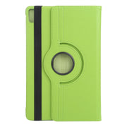 For iPad Air 13 2025 / 2024 360 Degree Rotation Litchi Texture Leather Tablet Case with Holder(Green)