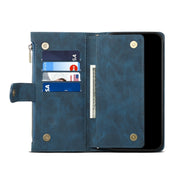 For Motorola Moto G24 Power ESEBLE Retro Frosted RFID Leather Phone Case(Dark Green)