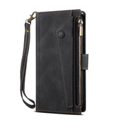 For Motorola Edge 50 Fusion ESEBLE Retro Frosted RFID Leather Phone Case(Black)