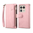 For Motorola Edge 50 Ultra ESEBLE Retro Frosted RFID Leather Phone Case(Rose Gold) - free shipping - PMC TechLife - Order now!