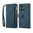 For Motorola Edge 50 5G Global ESEBLE Retro Frosted RFID Leather Phone Case(Dark Green) - Motorola Cases by ESEBLE | Online Shopping South Africa | PMC TechLife | Buy Now Pay Later Mobicred