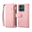 For Motorola Moto G75 5G ESEBLE Retro Frosted RFID Leather Phone Case(Rose Gold) - Motorola Cases by ESEBLE | Online Shopping South Africa | PMC TechLife | Buy Now Pay Later Mobicred