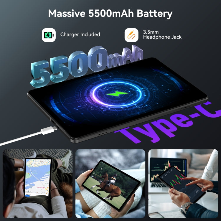 HEADWOLF Wpad5 WIFI Tablet PC, 4GB+128GB, 10.1 inch Android 14 Unisoc Tiger T606 Octa Core, Global Version with Google Play(Dark Grey) - free shipping - PMC Jewellery - Order now!