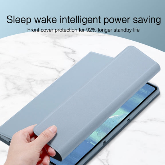 For Xiaomi Pad 5 Pro 12.4 inch Detachable Keyboard Smart Tablet Leather Case(Purple)