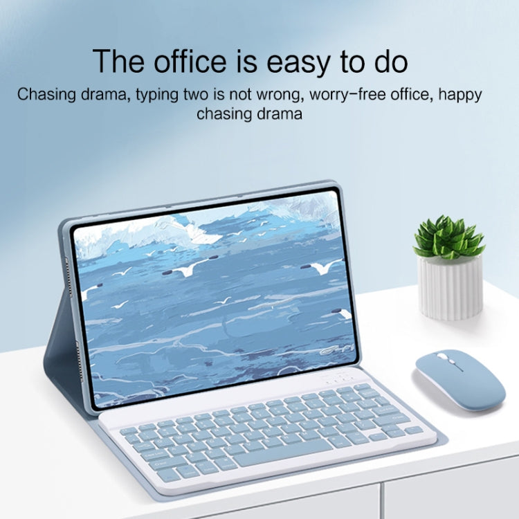 For Xiaomi Redmi Pad SE 11 inch Detachable Keyboard Smart Tablet Leather Case(Blue) - Others Keyboard by PMC TechLife | Online Shopping South Africa | PMC TechLife | Buy Now Pay Later Mobicred