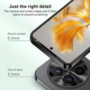 For Huawei Pura 70 Ultra AG Frosted Electroplating Acrylic Phone Case(Silver White)