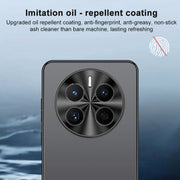 For Huawei Pura 70 Ultra AG Frosted Electroplating Acrylic Phone Case(Silver White)