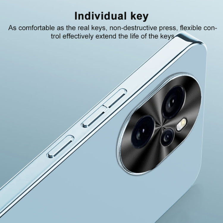 For Honor Magic7 Lite AG Frosted Electroplating Acrylic Phone Case(Silver White) - free shipping - PMC TechLife - Order now!