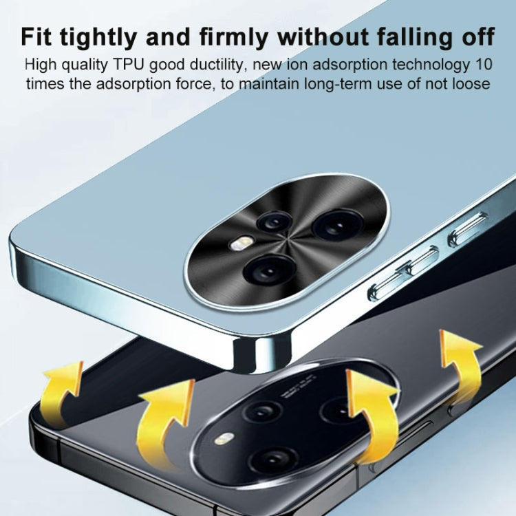 For Honor Magic7 Lite AG Frosted Electroplating Acrylic Phone Case(Navy Blue) - free shipping - PMC TechLife - Order now!