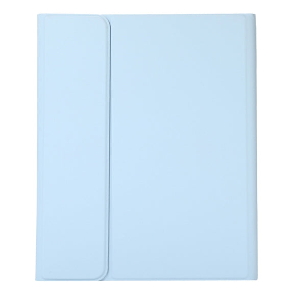 For Xiaomi Pad 6 / Pad 6 Pro 11 inch Round Cap Bluetooth Keyboard Tablet Leather Case with Pen Slot(Blue)