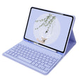 For Xiaomi Pad 6 / Pad 6 Pro 11 inch Round Cap Bluetooth Keyboard Tablet Leather Case with Pen Slot(Purple) - Others Keyboard by PMC TechLife | Online Shopping South Africa | PMC TechLife | Buy Now Pay Later Mobicred
