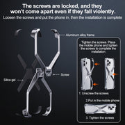 For iPhone 15 Frameless X-shaped Metal Phone Case(Grey)