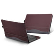 For HP Spectre X360 13 inch 13-ae / 13-ap Leather Laptop Shockproof Protective Case(Wine Red) - Screen & Keyboard Cover by PMC TechLife | Online Shopping South Africa | PMC TechLife | Buy Now Pay Later Mobicred