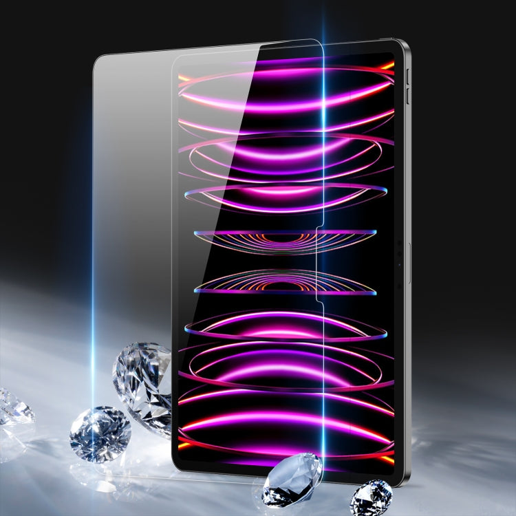 For iPad Pro 12.9 2020/2021/2022 5pcs DUX DUCIS 0.33mm 9H HD Full Screen Tempered Glass Film