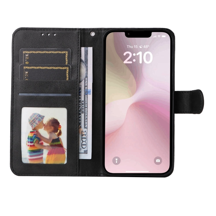 For iPhone 16e Classic Calf Texture Flip Leather Phone Case(Black) - free shipping - PMC TechLife - Order now!