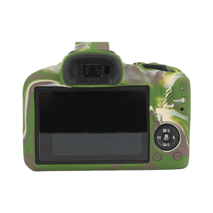 For Canon EOS R100 Glossy Soft Silicone Protective Case(Camouflage) - Protective Case by PMC TechLife | Online Shopping South Africa | PMC TechLife | Buy Now Pay Later Mobicred