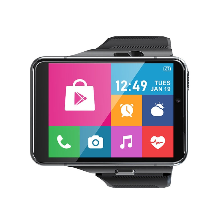 UNIWA DM200, 4GB+64GB, 2.88 inch Android 9.0 Smart Watch Phone, MT6761 Quad Core, Network: 4G(Black) - free shipping - PMC Jewellery - Order now!