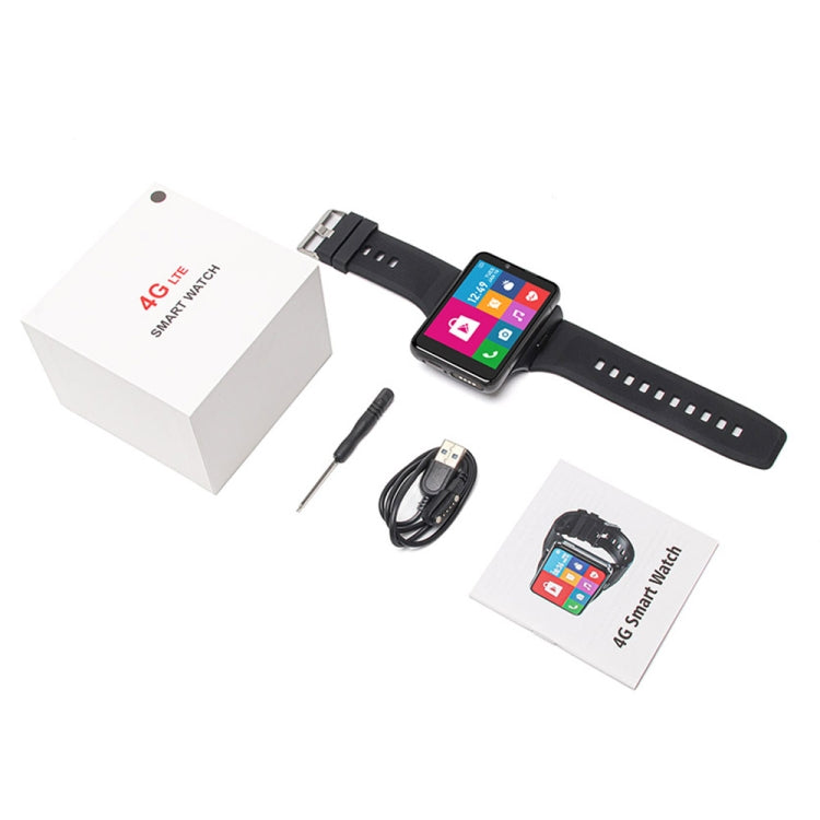 UNIWA DM200, 4GB+64GB, 2.88 inch Android 9.0 Smart Watch Phone, MT6761 Quad Core, Network: 4G(Black) - free shipping - PMC Jewellery - Order now!