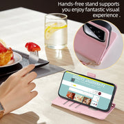 For Xiaomi Redmi K70 5G / K70 Pro 5G Crossbody Chain Leather Phone Case(Pink)