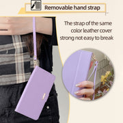 For Xiaomi Redmi K70 5G / K70 Pro 5G Crossbody Chain Leather Phone Case(Purple)