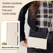 For Xiaomi Redmi K70 5G / K70 Pro 5G Crossbody Chain Leather Phone Case(White)