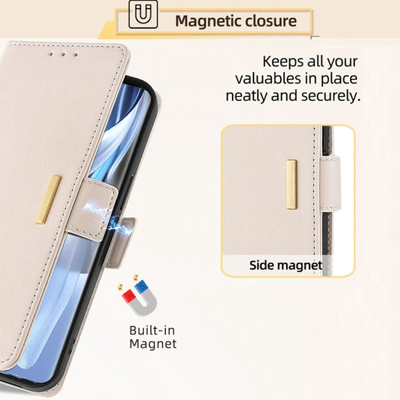 For Xiaomi Redmi K70 5G / K70 Pro 5G Crossbody Chain Leather Phone Case(White)