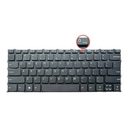For Lenovo IdeaPad 5 / Yoga Slim 7 Pro  US Version Laptop Backlight Keyboard, F10 Key with Lock Icon(Black)