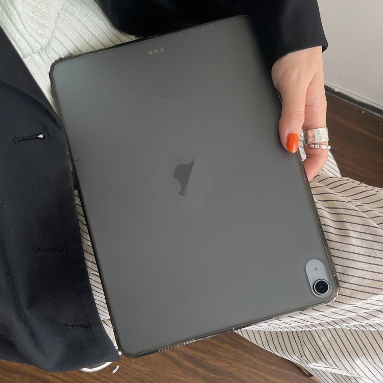 For iPad Air 13 2025 / 2024 Skin-feeling Crystal Clear Acrylic Tablet Case(Black) - iPad Pro 12.9 (2022/2021) Cases by PMC TechLife | Online Shopping South Africa | PMC TechLife | Buy Now Pay Later Mobicred