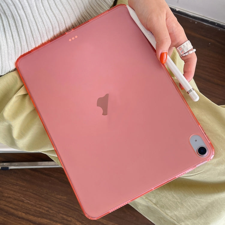 For iPad Air 11 2025 / 2024 Skin-feeling Crystal Clear Acrylic Tablet Case(Pink) - iPad Air 11 2025 / 2024 Cases by PMC TechLife | Online Shopping South Africa | PMC TechLife | Buy Now Pay Later Mobicred