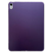 For iPad Air 11 2024 / Air 2022 10.9 Skin-feeling Crystal Clear Acrylic Tablet Case(Purple)
