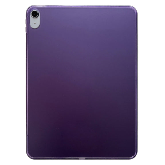 For iPad Air 11 2024 / Air 2022 10.9 Skin-feeling Crystal Clear Acrylic Tablet Case(Purple)
