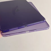 For iPad Air 11 2024 / Air 2022 10.9 Skin-feeling Crystal Clear Acrylic Tablet Case(Purple)