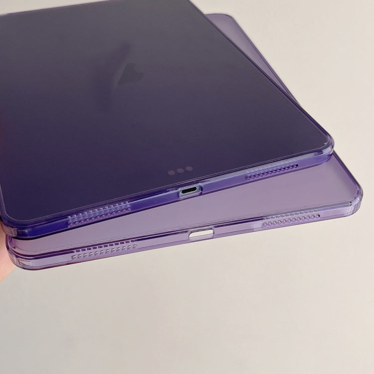 For iPad Pro 11 2024 Skin-feeling Crystal Clear Acrylic Tablet Case(Purple) - iPad Pro 11 2024 Cases by PMC TechLife | Online Shopping South Africa | PMC TechLife | Buy Now Pay Later Mobicred