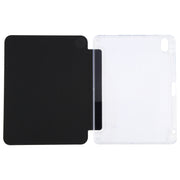 For iPad Air 11 2025 / 2024 / Air 5 / 4 GEBEI Deformation Leather Tablet Case(Black)