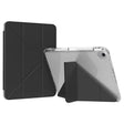 For iPad mini 2024 / mini 6 GEBEI Deformation Leather Tablet Case(Black) - free shipping - PMc TechLife - Order now!