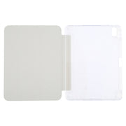 For iPad Pro 11 2022 GEBEI Deformation Leather Tablet Case(Grey)