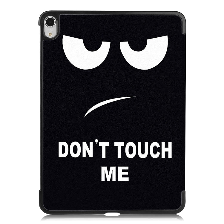 For iPad Air 13 2024 Custer Painted 3-Fold Holder Smart Leather Tablet Case(Big Eyes ME) - iPad Air 13 2024 Cases by PMC TechLife | Online Shopping South Africa | PMC TechLife | Buy Now Pay Later Mobicred