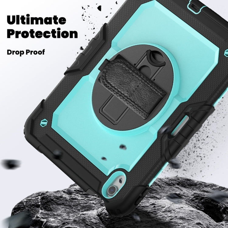 For iPad Air 11 2024 Silicone + PC Tablet Protective Case(Light Blue+Black) - iPad Air 11 2024 Cases by PMC TechLife | Online Shopping South Africa | PMC TechLife | Buy Now Pay Later Mobicred