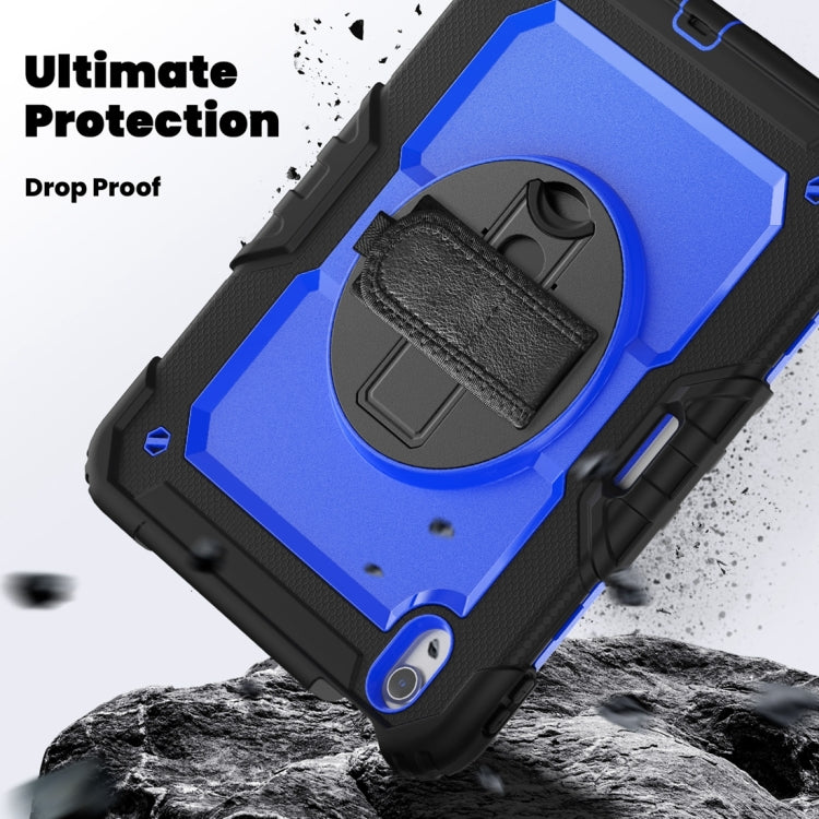 For iPad Air 11 2024 / Air 11 2025 Silicone Hybrid PC Tablet Protective Case(Dark Blue+Black) - iPad Air 11 2025 / 2024 Cases by PMC TechLife | Online Shopping South Africa | PMC TechLife | Buy Now Pay Later Mobicred