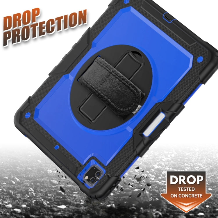 For iPad Pro 13 2024 Silicone Hybrid PC Tablet Protective Case(Dark Blue+Black) - iPad Pro 13 2024 Cases by PMC TechLife | Online Shopping South Africa | PMC TechLife | Buy Now Pay Later Mobicred