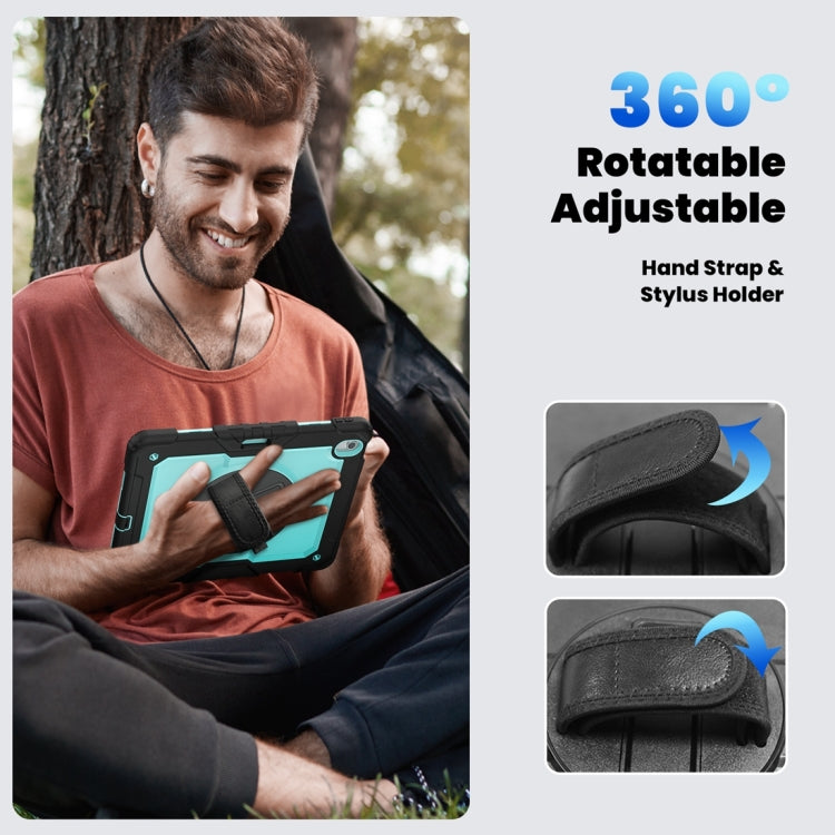 For iPad Air 13 2024 / Air 13 2025 Silicone Hybrid PC Tablet Protective Case(Light Blue+Black) - iPad Air 13 2025 / 2024 Cases by PMC TechLife | Online Shopping South Africa | PMC TechLife | Buy Now Pay Later Mobicred