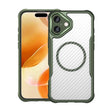 For iPhone 16 Plus Carbon Fiber Texture MagSafe Translucent Phone Case(Green) - iPhone 16 Plus Cases by PMC TechLife | Online Shopping South Africa | PMC TechLife | Buy Now Pay Later Mobicred