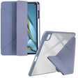 For Huawei MatePad 10.8 Clear Acrylic Deformation Leather Tablet Case(Lavender Purple) - Huawei by PMC TechLife | Online Shopping South Africa | PMC TechLife | Buy Now Pay Later Mobicred