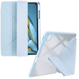 For Huawei MatePad 10.8 Clear Acrylic Deformation Leather Tablet Case(Ice Blue) - Huawei by PMC TechLife | Online Shopping South Africa | PMC TechLife | Buy Now Pay Later Mobicred