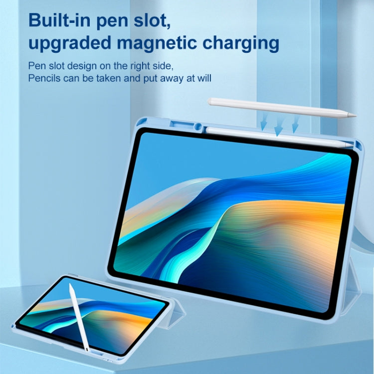 For Huawei MatePad Pro 11 2022 / 2024 Clear Acrylic Deformation Leather Tablet Case(Black) - Huawei by PMC Jewellery | Online Shopping South Africa | PMC Jewellery | Buy Now Pay Later Mobicred